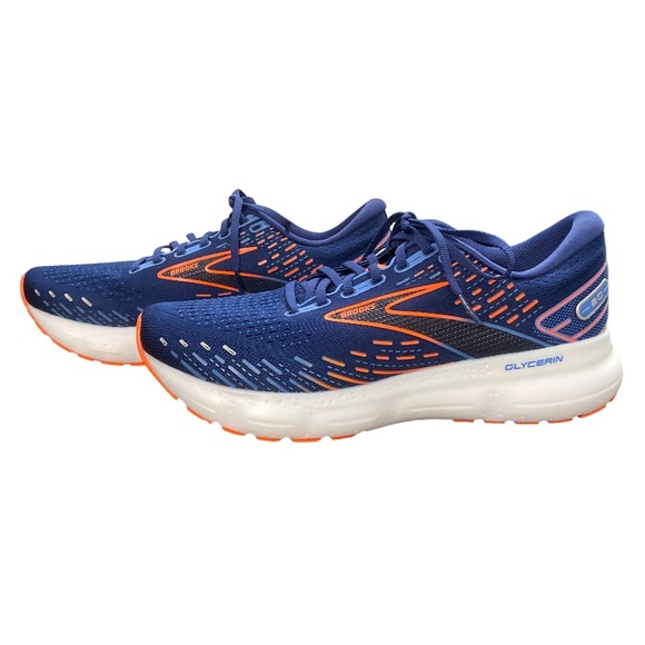 Brooks Other - Brooks Glycerin 2.0 Men’s Running Athletic Shoes Blue Orange